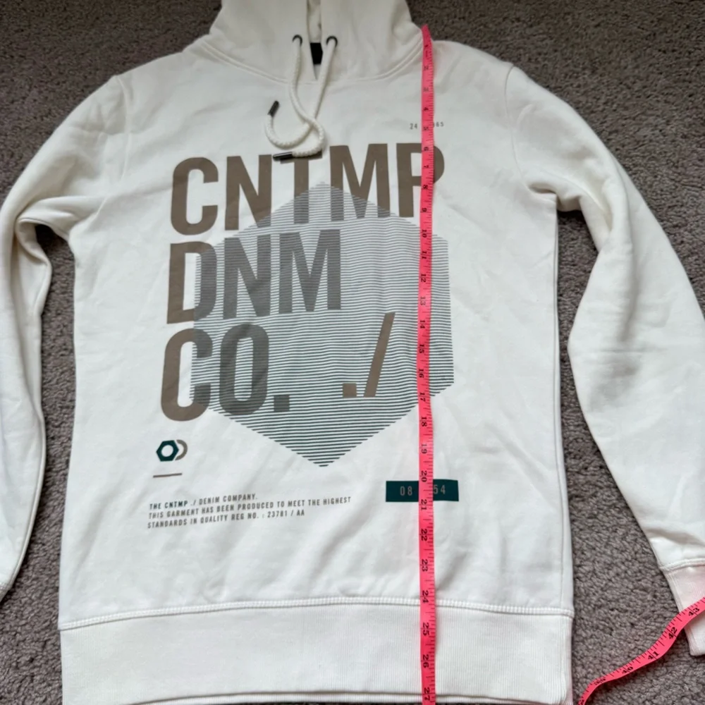 FSBN Sweatshirt Slim Fit Small White - Picture 2 of 5